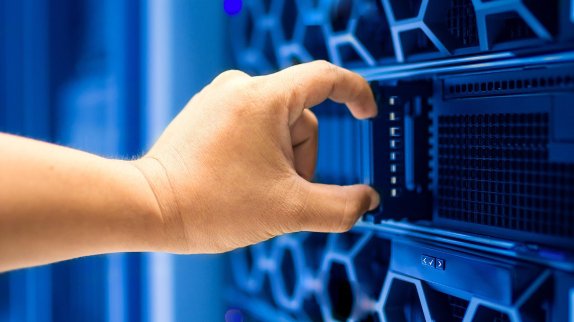 server data center rack